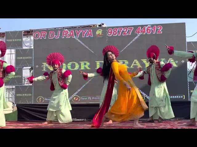 Heavyweight ਭੰਗੜਾ | Bhangra Queen Jasnoor | Noor Dj Rayya Amritsar | Culture Group for Marriage class=
