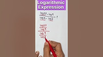 Solve Logarithmic Expression Easily #mathstricks #shortsfeed #viral #trending #logarithm #log