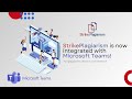 StrikePlagiarism.com Integrated with Microsoft Teams