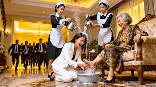 女總裁隱藏身分當起了家庭主婦，婆婆和小三竟逼她跪下洗腳！下一秒助理率百名保鑣湧入，一腳踹飛囂張婆婆，白眼狼一家嚇得跪地求饒！ZYDJ #短劇 #家庭 #逆袭