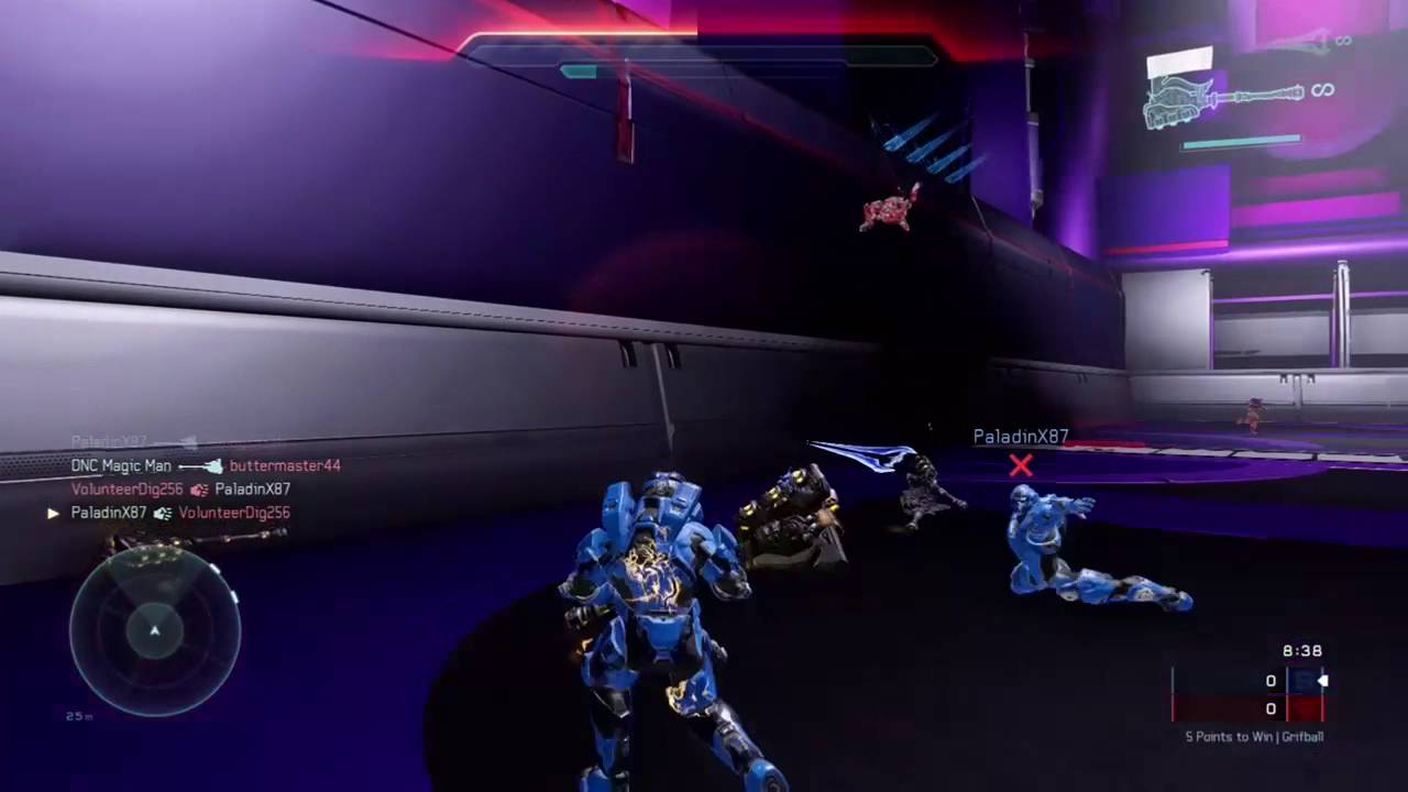 Grifball Score with Stadium Cheering dubbed over (Halo 5)