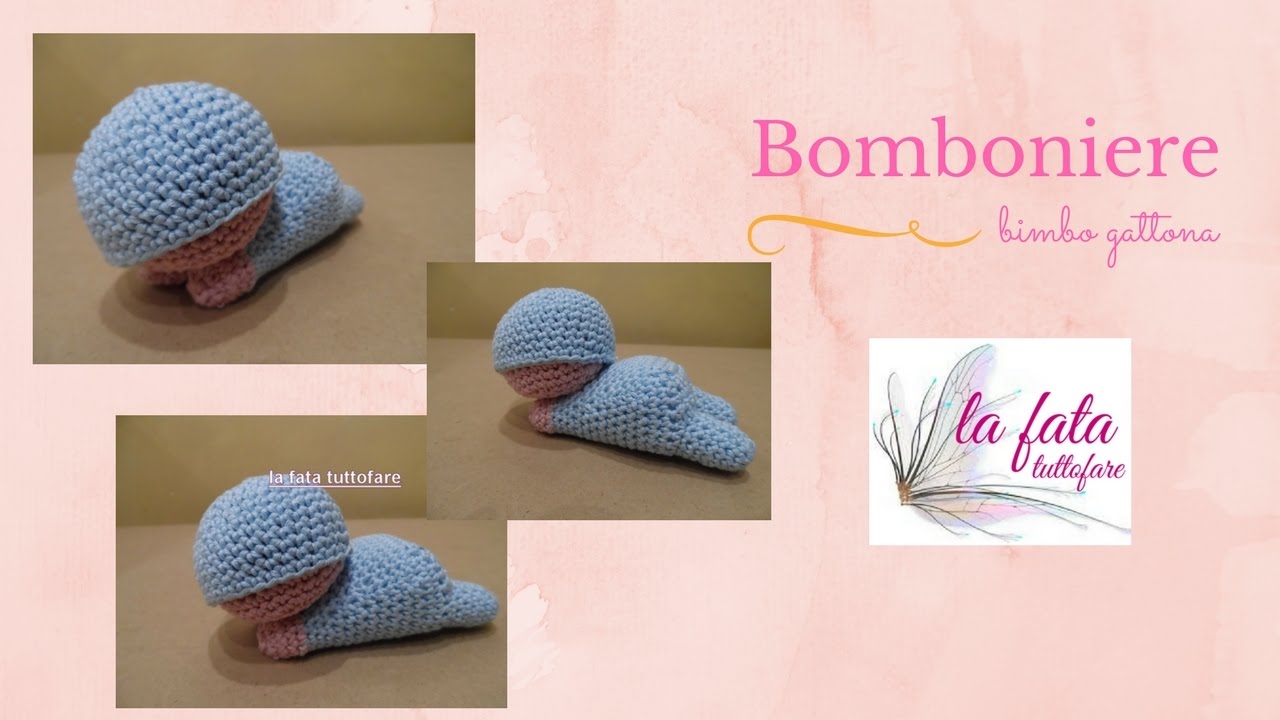 Tutorial Amigurumi Bimbo Che Gattona Youtube