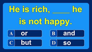 Coordinating Conjunctions | Common Mistakes in English Grammar | #24 Wealth