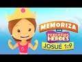 JOSUE 1:9 💪🏻🙌🏻 - BIBLIA PARA NIÑOS - Memoriza versiculo de la Biblia con Pequeños Heroes para niños