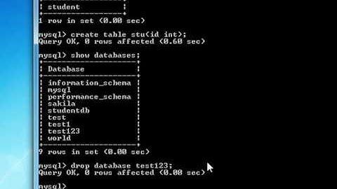 Mysql Tutorial For Beginners part- 11 #How to  Drop or delete Database & Table Mysql Bangla Tutorial