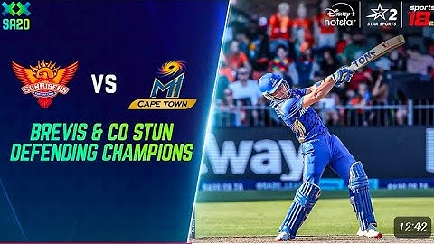 Match Highlights | SEC VS MICT | SA20 | Disney Hotstar , Star sports , sports 18