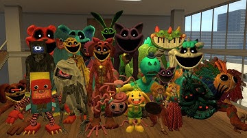 Surviving the Poppy Playtime Family, Chapter 1, 2, 3 & 4 | Garry