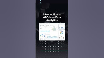 Introduction to AI-Driven Data Analytics #ai #artificialintelligence #machinelearning #aiagent