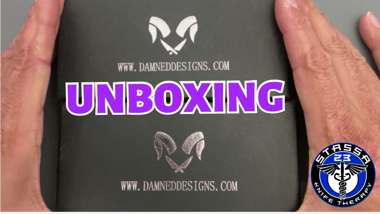 Unboxing the Damned Designs Cerberus and Invictus Flipper Knives