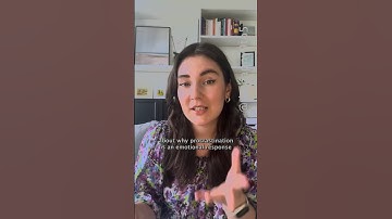 Procrastination is more emotional than you think. Here