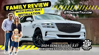 2024 Genesis GV80 | Family Review with Child Seat Installation