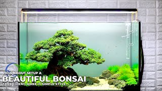 INSPIRASI BONSAI AQUASCAPE  IT'S SIMPLE BUT ELEGANT!!!