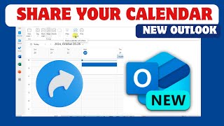 How To Share Your Calendar In The New Outlook
