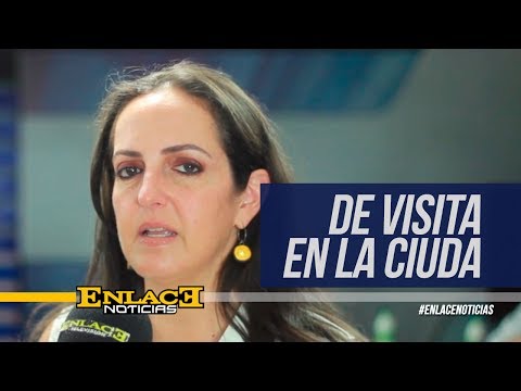 De visita en la ciudad polémica congresista