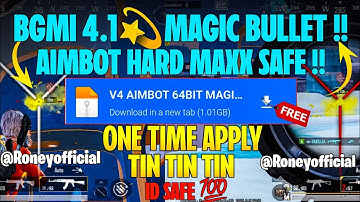 BGMI 4.1 AIMBOT OBB | BGMI 4.1 NO RECOIL CONFIG | BGMI NO RECOIL CONFIG 4.1 [100% Safe No Ban ]