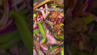 Asi preparo carne encebollada #comidacasera #recetasfaciles #food