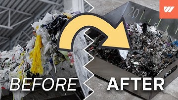 Waste shredding for RDF production with a WEIMA PreCut 3000 and WEIMA PowerLine 3000