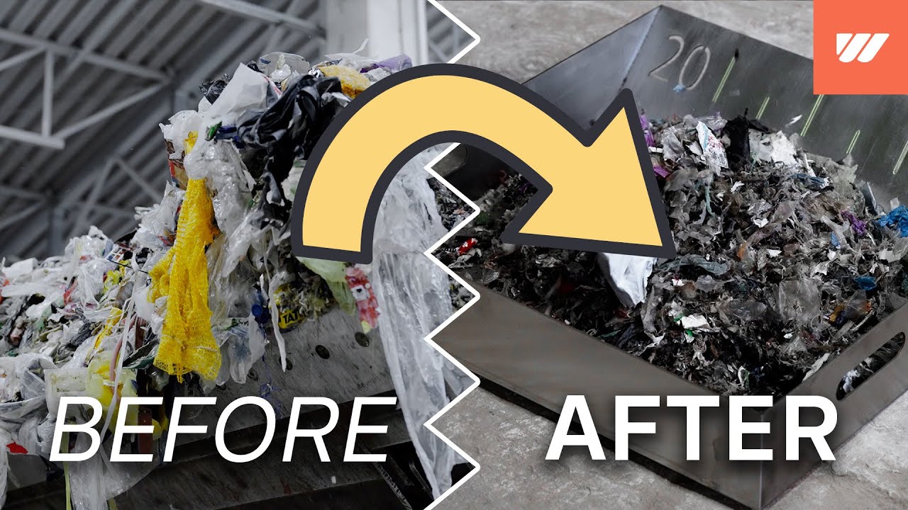 Waste shredding for RDF production with a WEIMA PreCut 3000 and WEIMA PowerLine 3000