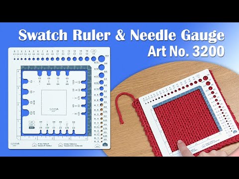 Tool School: Swatch Ruler & Needle Gauge