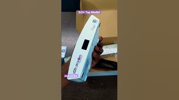 D2h Android Box First Look | D2h TOP model  #shorts