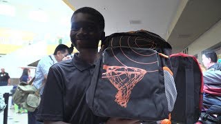 YISD distributes 1500 free backpacks at Back to School Expo