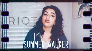 Riot by Summer Walker (cover)