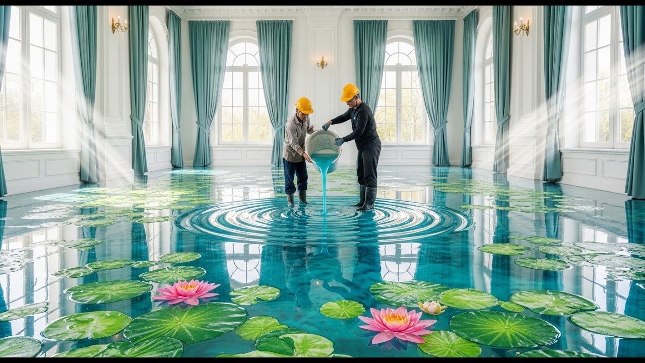 Top 10 Beautiful Epoxy Floors Featuring Resin Pours for Luxury Interiors