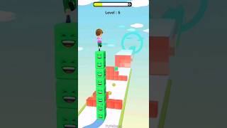 Cube Tower Stack 3d #shorts #games #viral #trending #mobilegame screenshot 4