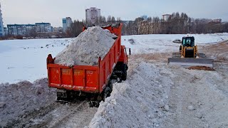 Куда вывозят снег в Самаре