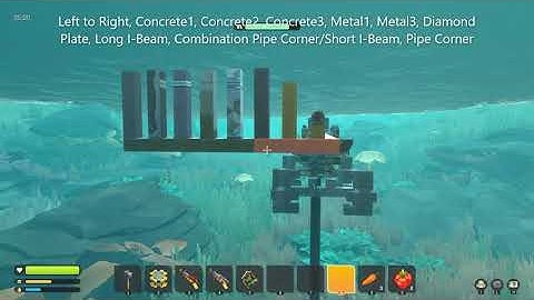 Scrap Mechanic Survival - Buoyancy Tests