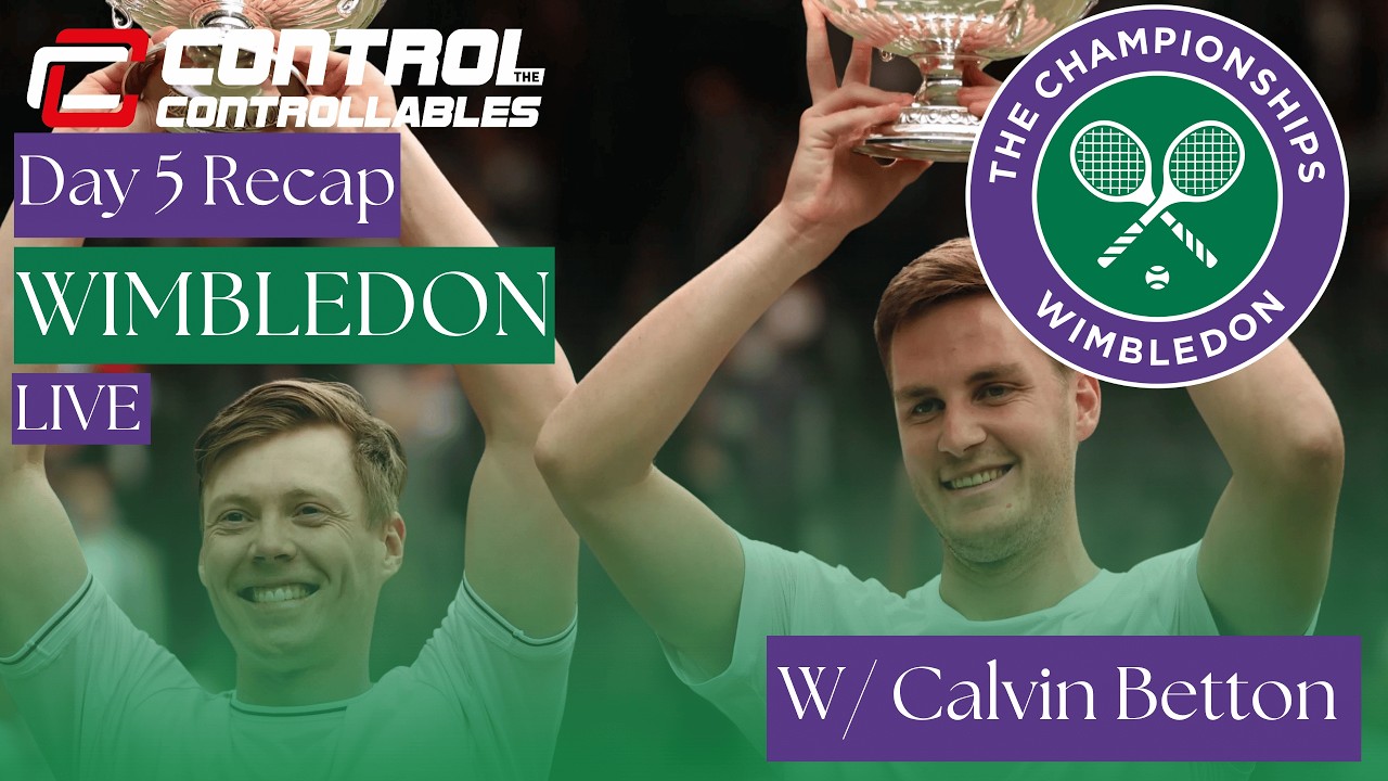 Day 5 Wimbledon Recap! W/ Wimbledon 2024 Champion Coach Calvin Betton