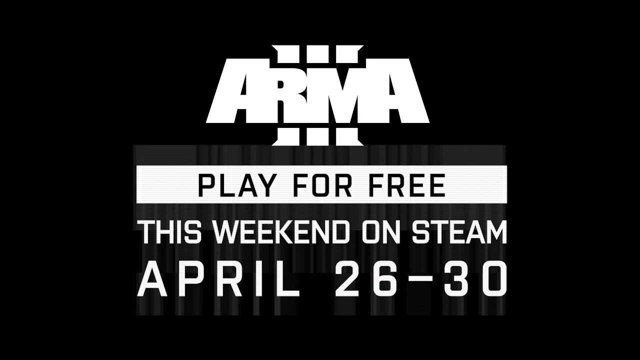 Arma 3 free weekend is now underway