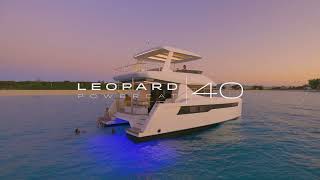 Leopard 40 Power Catamaran | Full In-Depth Walkthrough | Yacht Tour