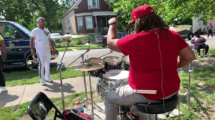 Brandon Redd Tolliver on Drums