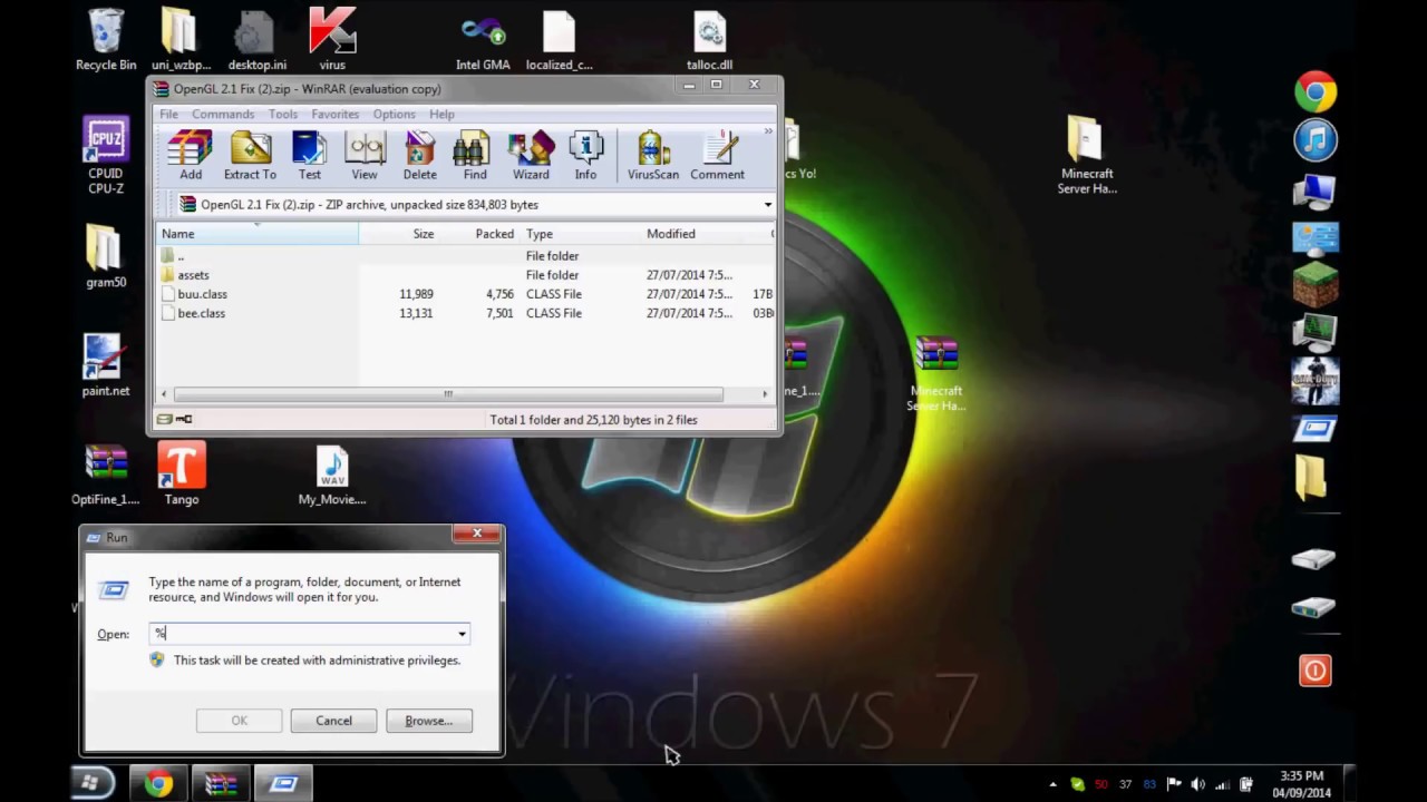 ดาวน์โหลด เกมส์ มา ย ครา ฟ 1.7 3 New how to make minecraft 1.7.3+ work on opengl 2.0 and lower