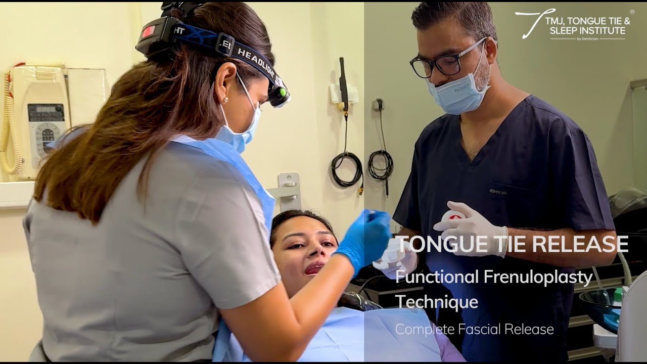 Functional Frenuloplasty Tongue Tie Release | Dr. Ankita Shah Trained by Dr. Zaghi in Dubai & India