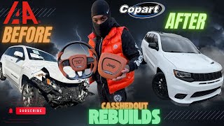 REBUILDING A WRECKED JEEP GRAND CHEROKEE FROM THE SALVAGE AUCTION