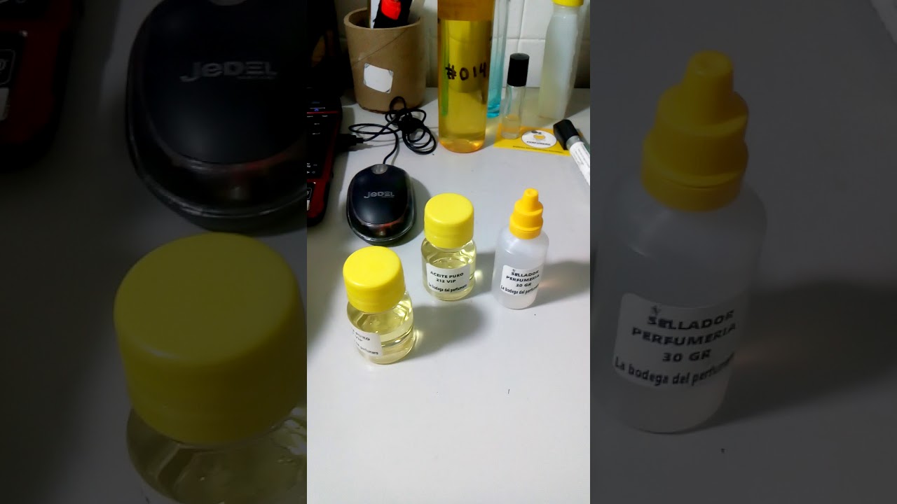 TIPOS DE ACEITES PARA FABRICAR PERFUMERIA