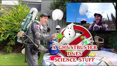 A Ghostbuster Does Science Stuff EP 10 - Helium Filled Soap Bubbles