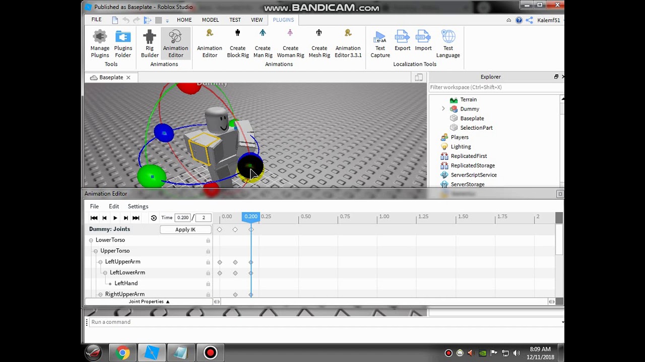 How to Animate Punch in Roblox Studio Full Tutorial - YouTube
