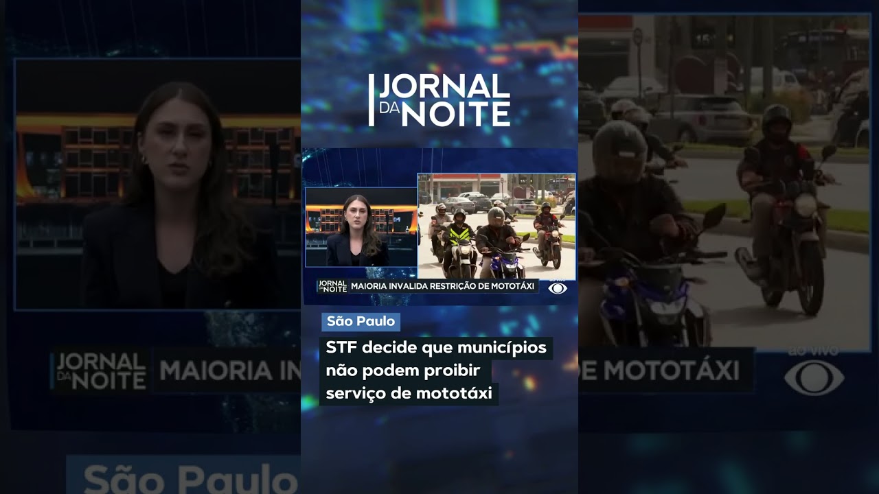 STF decide que municípios não podem proibir  serviço de mototáxi