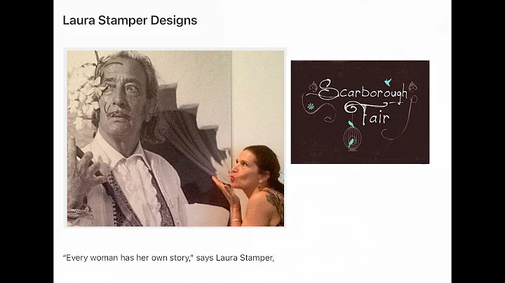 Laura Stamper at Scarbourogh Faire Shop; Interview...