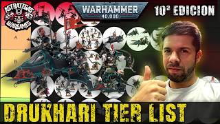 👉 Drukhari Tier List 2026 - Warhammer 40000