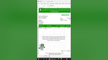 How to 🧾 VLOOKUP Pro Tip: Stop Errors with ISBLANK in Your Excel Invoice!