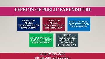 EFFECT OF PUBLIC EXPENDITURE IN ENGLISH