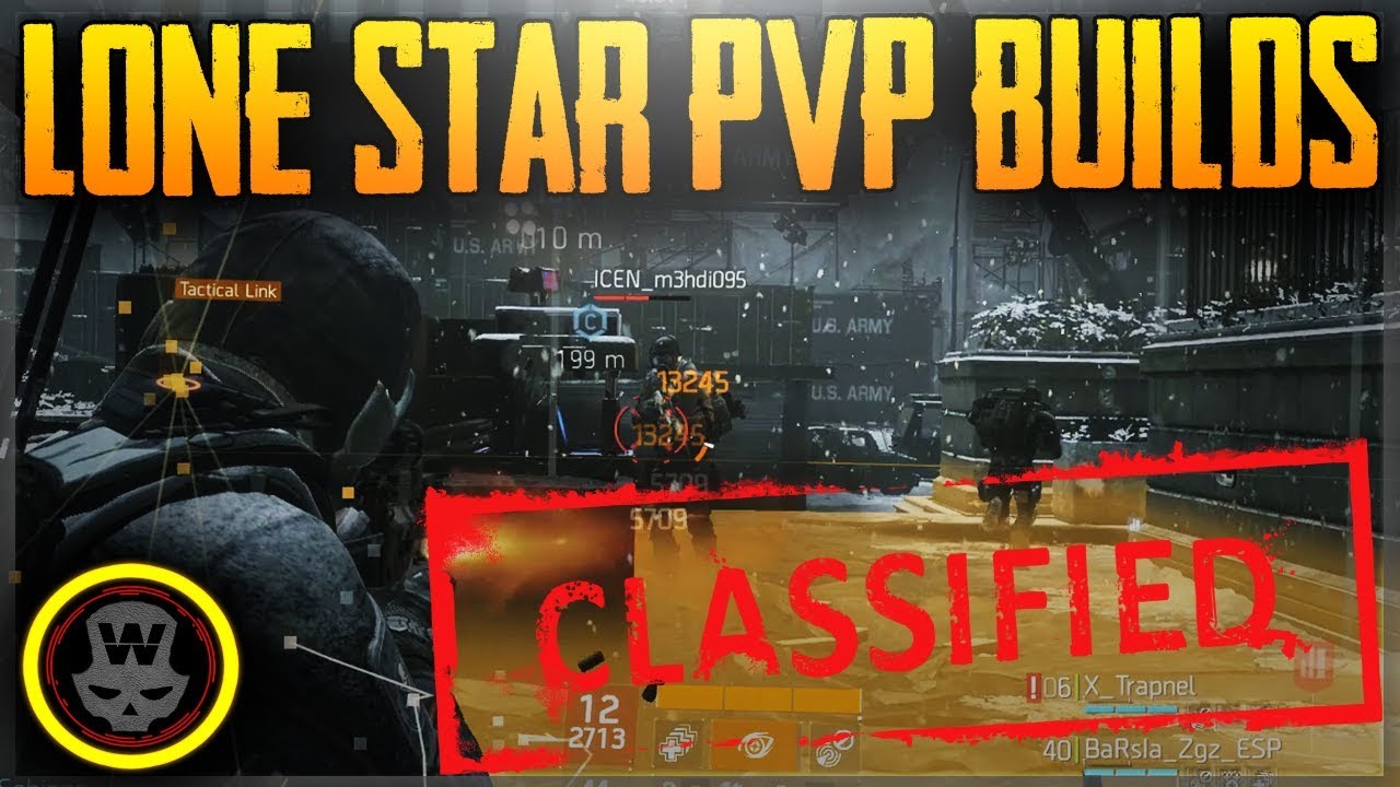 MP7! Classified Lone Star PVP Builds (The Division 1.7)
