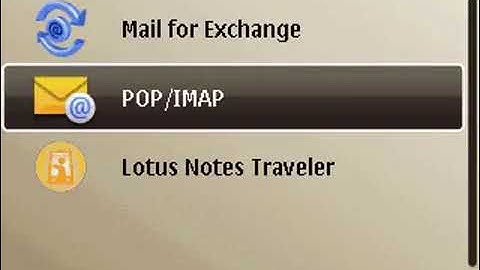 Nokia E Series Email Setup 2022