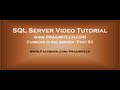 Cursors in sql server   Part 63