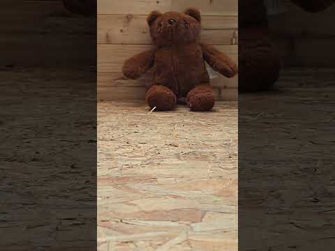 Stuff toy bear crush in pleaser heels #crushexperiment #asmrcrush #highheels #crushtest #Pebbles
