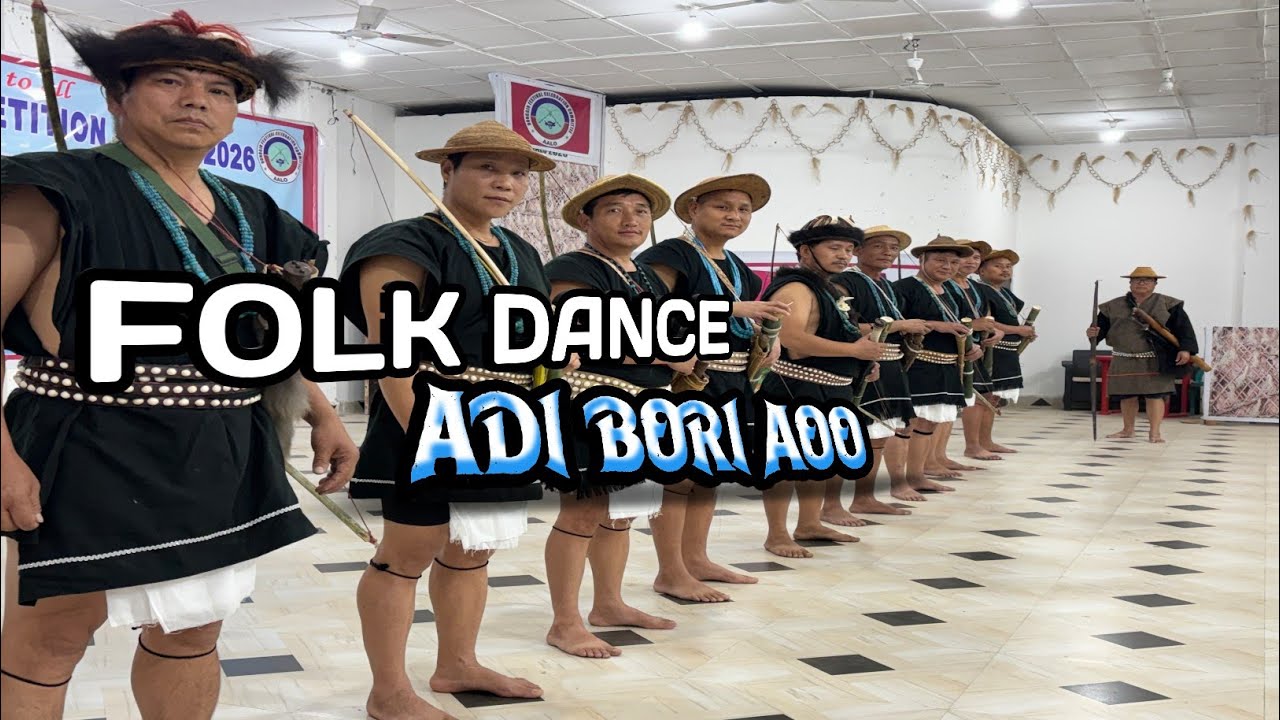 Adi Bori Folk Dance Performance by Forest Colony Aabo Party at Aalo Donggin Festival | Stage on Fire